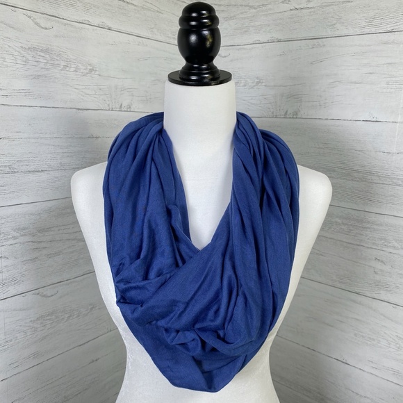 Kate & Co. Accessories - ✨FINAL STOCK✨Blue Foulard Scarf